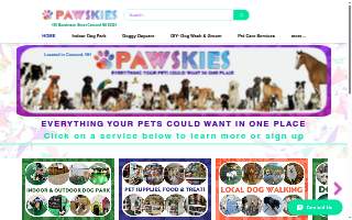 Pawskies website