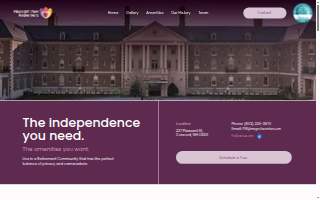 Pleasant View Retirement website