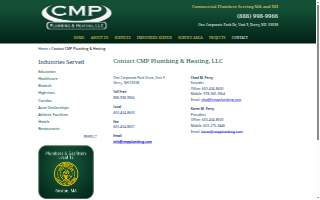 CMP Plumbing & Heating - Plumbers In NH website