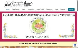 Community Caregivers of Greater Derry/The Loaner's Closet for Durable Medical Equipment website