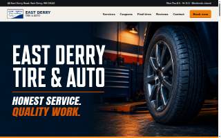 East Derry Tire & Auto website