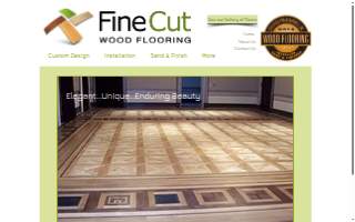 Fine Cut Wood Flooring, Inc website