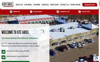 On The Corner Grill website