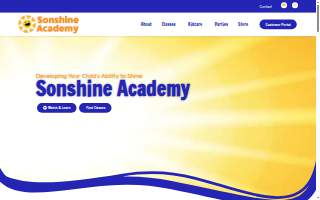 Sonshine Pre School & Day Care website