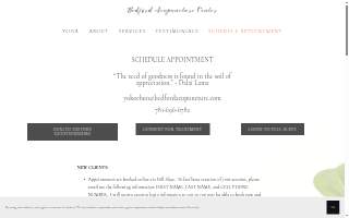 The Acupuncture Clinic of Bedford William Boylan Lic.Ac. website