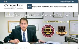 Catalfo Law, PLLC website