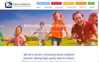 Dover Pediatrics website