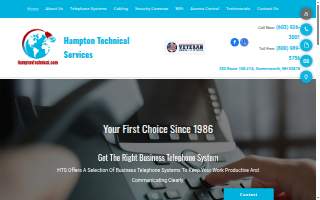 Hampton Technical Services of Dover website