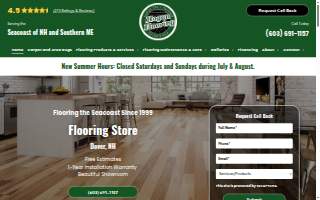 Hogan Flooring website