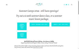 Musical Arts of Dover website
