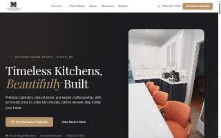Nova Kitchens and Designs website