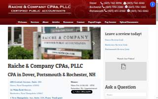 Raiche & Company, CPAs, PLLC website