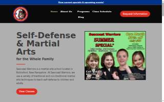 Seacoast Warriors website