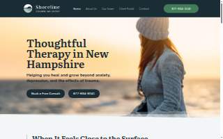 Shoreline Counseling Group - Counselors and Therapists in Dover NH website