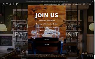 Stalk website