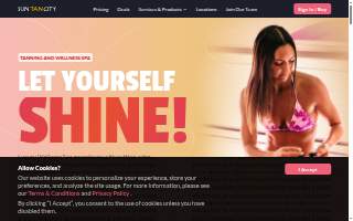 Sun Tan City of Charlottesville website