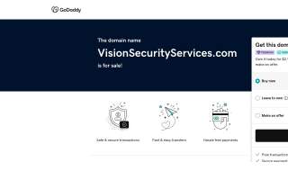 Vision Security Services LLC website