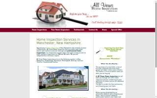All Views Home Inspection of Goffstown website