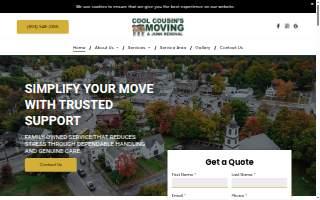 Cool Cousins Moving LLC website