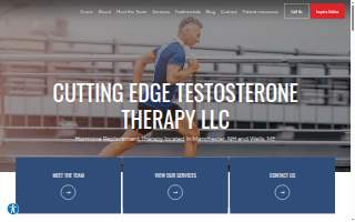 Cutting Edge Testosterone Therapy LLC website