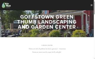 Goffstown Green Thumb and Garden Center website