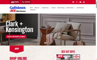 Goffstown Hardware Inc website