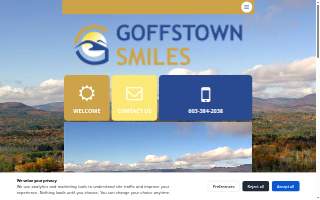 Goffstown Smiles, PLLC website