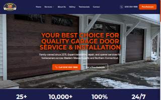 JA Overhead Door of Goffstown website