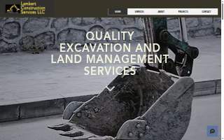 Lambert Construction Services website