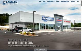 Langley Construction Inc website