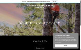 Maguire's Family Tree Service LLC website