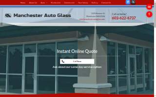 Manchester Auto Glass website