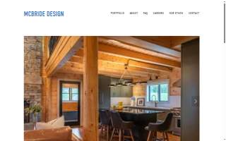 Mcbride Design of Goffstown website