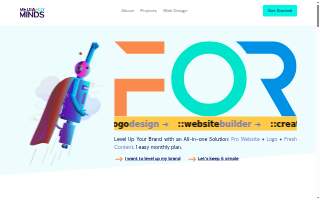 Media for Minds website