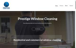 Prestige Window Cleaning website
