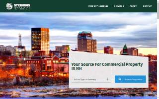 Stebbins Commercial Properties of Goffstown website