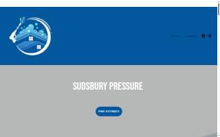 Sudsbury Pressure Washing of Goffstown website