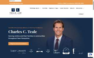 Teale Law of Goffstown website