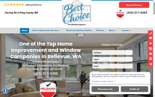Best Choice Windows & Doors website