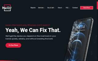 Campus Mobile Repair website