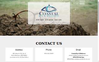 Coastal Eye & Wellness website