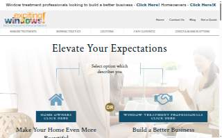 Exciting Windows website