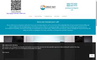 Great Bay Carpet Cleaning website