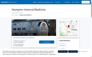 Hampton Internal Medicine website