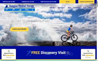 Hampton Physical Therapy website