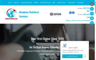 Hampton Technical Services website