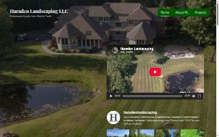 Haraden Landscaping LLC website