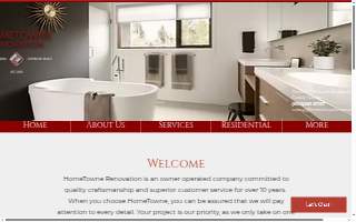 HomeTowne Renovation website