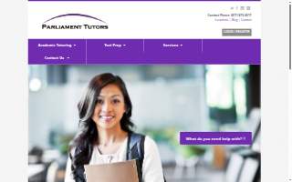 Parliament Tutors | Private Tutoring, Test Prep & Admissions website