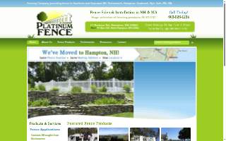Platinum Fence of Hampton website